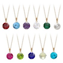 미니아트 14K 펜던트 탄생석컬러 선물추천