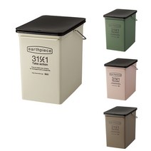 Like-it 31SE1 카페휴지통 (분리수거함), 아이보리, 푸쉬17L, 1개