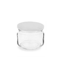 글라스락 유리병/잼병 Low 350g(300ml) 유리용기, 300ml, 잼병Low 350g(300ml)-화이트 1개