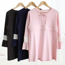 마더라이크 F.소매레이스면수유티