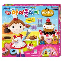 아모스 탱탱 아이클레이 베이커리, 혼합색상, 1세트
