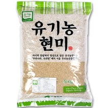 두보식품 유기농 현미, 1개, 5kg, 1개