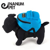 나눔펫 비비드 메쉬 애견배낭 애견가방, 블루, F