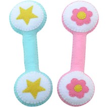 해피코튼 펠트 diy 딸랑이 만들기, 막대