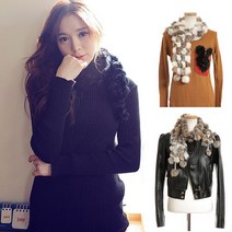 코코드림 비엔나 천연토끼털 머플러비엔나 머플러겨울목도리털목도리