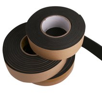 태영테크 EVA 흑 단면 스폰지 테이프 폭20mm, 두께 2mm x 길이 7.5M