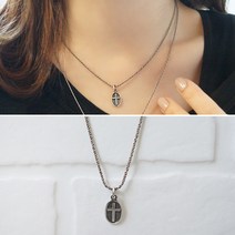 론도 크로스 목걸이