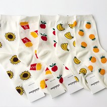 과일땡땡이 패션양말 세트