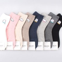 양말예찬 여성용 뚱 캣 양말