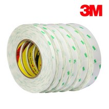 3M 찢어쓰는 얇은 화지 양면테이프 50M, 15mm, 1개