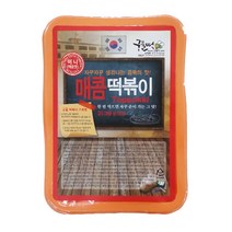 떡볶이 국물떡볶이 옛날떡볶이 누들떡볶이 야끼만두 김말이, 390g, 궁물떡매콤한맛, 1팩