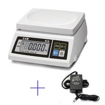 카스 디지털 전자저울 2kg 5kg 10kg 20kg 30kg 주방 계량 저울 홈베이킹 요리 쿠킹 아답타, 2kg(0.5g)+아답타
