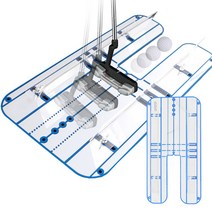 BARO GOLF 퍼팅미러자세교정기, 퍼팅미러 자세교정기