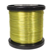 문구조아 대용량 공예용철사 칼라철사 와이어 보빙, $AO7_C형 보빙(1.5mm*120M) : 노랑, 1개