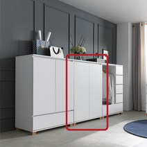 퍼닉에스엠 속깊은 800양문옷장, 화이트