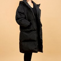 더액션 여성용 덕다운 롱패딩
