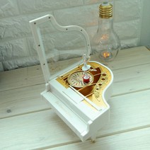 진바스 춤을 추는 발레리나 피아노 오르골