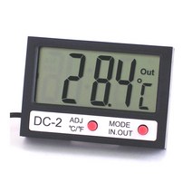 디지털 온도계 DC-2 냉장고 냉동고온도계 -50+70도 실내외온도, 1개