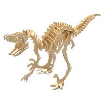 내손으로 직접 만드는 Wood Craft - VELOCIRAPTOR 공룡만들기, 벨로시랩터, 1