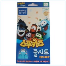 인터팜아울렛 스푸키즈 쿨시트 영유아용 열냉각시트 해열시트, 1개, 6매입