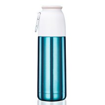 메이슨 T7 보온보냉병 350ml, 시안