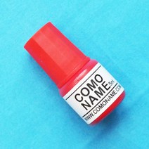 꼬모네임 리필잉크 수성용5mL 스탬프잉크/패드, 빨강, 1개