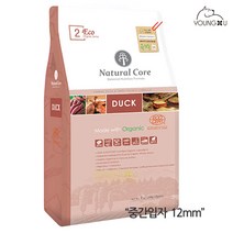 네츄럴코어 에코2 오리고기 사료(전연령사료) 중간입자 - 6kg, 1포, 오리