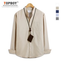 [탑보이] 차이나넥 옥스포드 긴팔셔츠 (SCC2969PT)