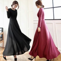 제이앤지니 국내자체제작 PT-474 엘리자베스 빅사이즈 S M L XL 긴팔 맥시 롱원피스