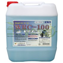 WRC-100 18.75L 영하20도에도 얼지않는 발수코팅세정제 건물외벽청소세제 계단청소약품 건물바닥청소용품 오염방지코팅기능세척제, 1PIECE