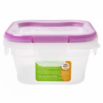Pyrex 스냅웨어 사각 보관용기, 0.32L, 1개