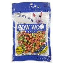 [바우와우] 강아지간식 애견간식 특가전 간식, 1개, [메뉴04] D 혼합샌드 120g