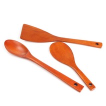 [숨쉬는나무] 천연옻칠 나무 조리도구 3종세트, 옻칠