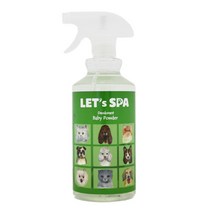 레쓰파 베이비파우더향 750ml 강아지 애견 반려동물 탈취제, 본상품선택, 개당 중량]1개, 1개