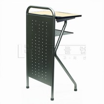 가구클럽 철재타공강의대 교탁/강연대, 블루