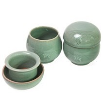 도성청자 난 1인다기, 1set