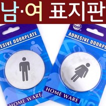 스테인레스 화장실 표지판 안내판, 남성용표지판