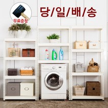 폴던스랙 조립식 다용도 수납선반 스탠드선반, 5단 블랙앵글 양면선반