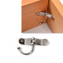 [철물바다] 부착형걸이 스프링걸이 스텐회전링고리, 부착형걸이Y1A, 1개
