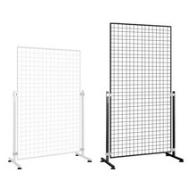 메쉬망 진열대 철망+다리세트/다용도 인테리어 네트망 60x120cm~180cm, 60x180cm:화이트