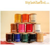가죽공예 - 세라필 No.40 (3합사) Basic Color *130미터 소분*, 175(진밤), 60m