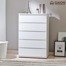 가이온 코드 5단 800 서랍장, 아카시아화이트