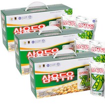 삼육두유 파우치 195ml, 3박스