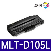 MLT-D105L ML-1910K ML-1915K ML-1916K ML-2540R ML-2525K SCX-4623FK 재생토너, 검정, 1개