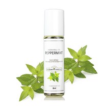허브로스팅 페퍼민트 아로마 롤온, 8ml, 2개
