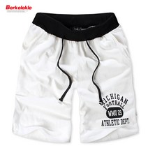 버클리클 미시간 풋볼 5부 반바지 남자 팬츠 남성 여름 바지 면 캐주얼