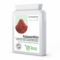영국산 트루 아스타잔틴 4mg (비타민E 120 캡슐), 120캡슐