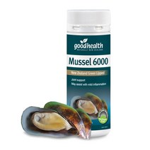 굿헬스 초록입홍합 6000mg 100캡슐 1통 / Goodhealth Mussel 6000, 1개