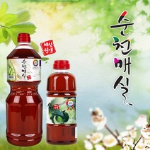 순천매실원액 천매향프리미엄, 1.8L, 1개