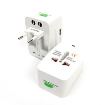 허니비 여행용 멀티 어댑터 올인원 트래블 변환 콘센트 플러그, USB, 1개